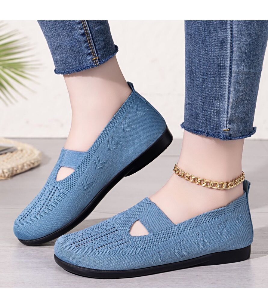 Fashionable Versatile Slip-on Old Beijing Cloth Shoes