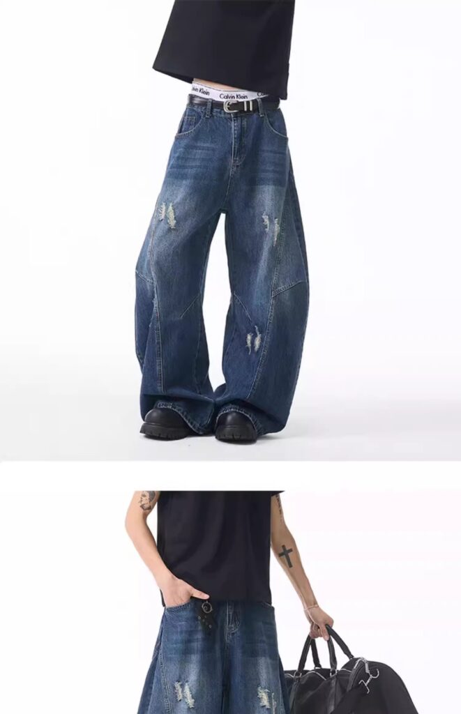 American-style Silhouette Bootcut Jeans For Women And Men