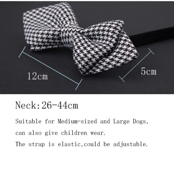 Pet Accessories Dog Bow Tie British Bow Tie - Image 3