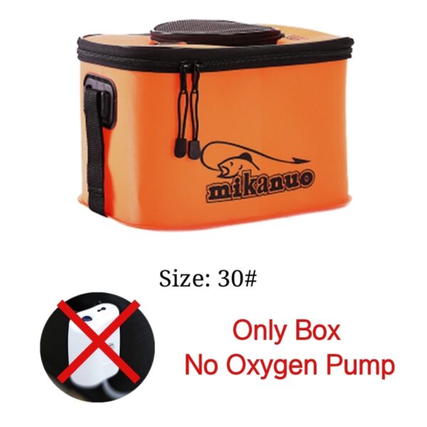EVA Portable Fishing Bag Folding Thicken Live Fishing Box Tank Bucket Camping Fishing Tackle Fishbox Storage Bag - Image 31