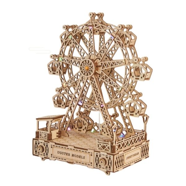 Music Ferris Wheel 3D Puzzle Wooden Toy - Image 12