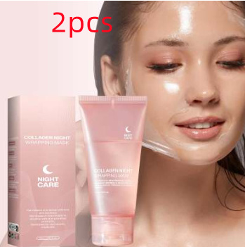 Face Night Mask Collagen Wrapping Mask Natural Ingredients Firming Elasticity & Hydration Anti-wrinkle For Skin Care - Image 15
