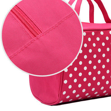 Fashion Handheld Dot Waterproof Cosmetic Bag - Image 2