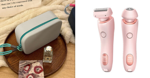 2 In 1 Hair Removal Epilator USB Rechargeable Trimmer Women Body Razor Face Leg Armpit Bikini Hand Pubic Shaver Hair Remover - Image 28