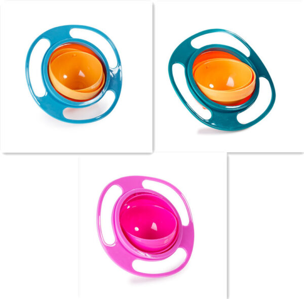 360 Rotate Universal Spill-proof Bowl Dishes - Image 35