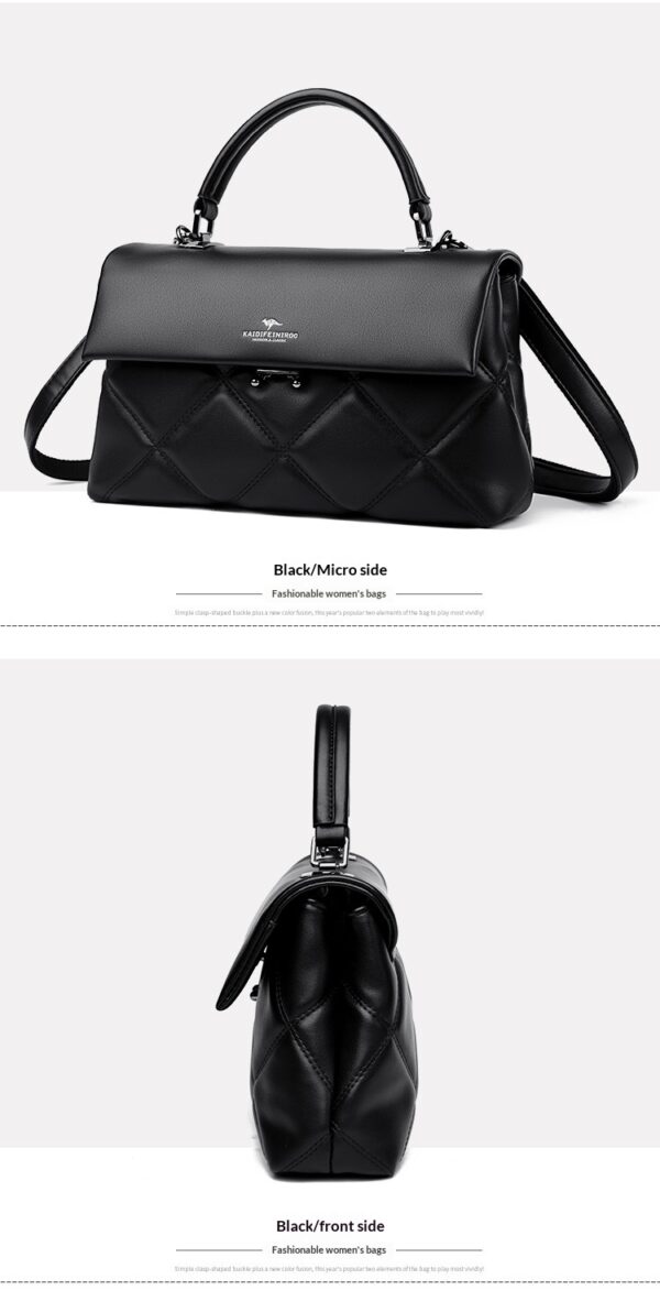 Ladies' Handheld Cross Shoulder Bag - Image 22