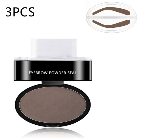 Eyebrow Powder Stamp Tint Stencil Kit Cosmetics Professional Makeup Waterproof Eye Brow Stamp Lift Eyebrow Enhancers Stencil Kit - Image 41