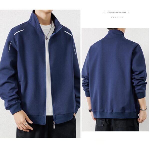 Men's Cardigan Jacket Sports Casual Top - Image 21