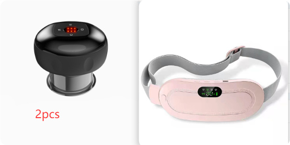 Menstrual Heating Pad Smart Warm Belt Relief Waist Pain Cramps Vibrating Abdominal Massager Electric Waist Belt Device - Image 27