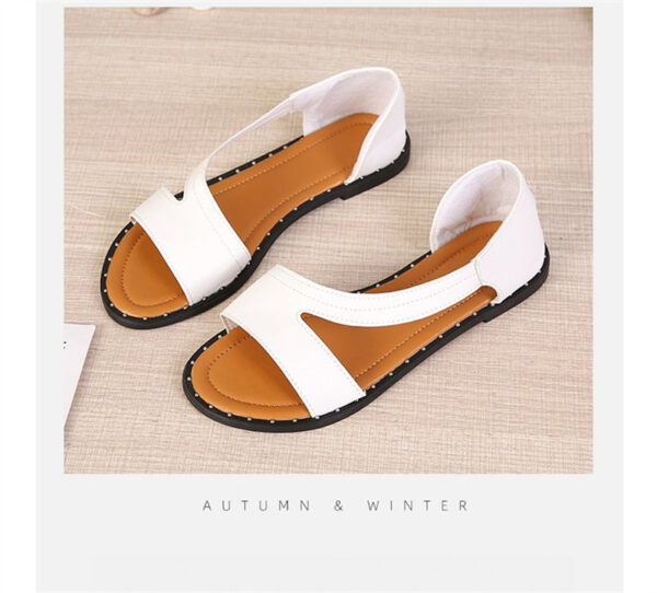 Outerwear Flat Large-size Fashion Sandals For Women - Image 21