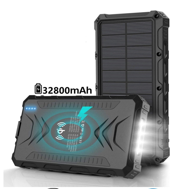 Waterproof Solar-Powered Wireless Power Bank - Image 8