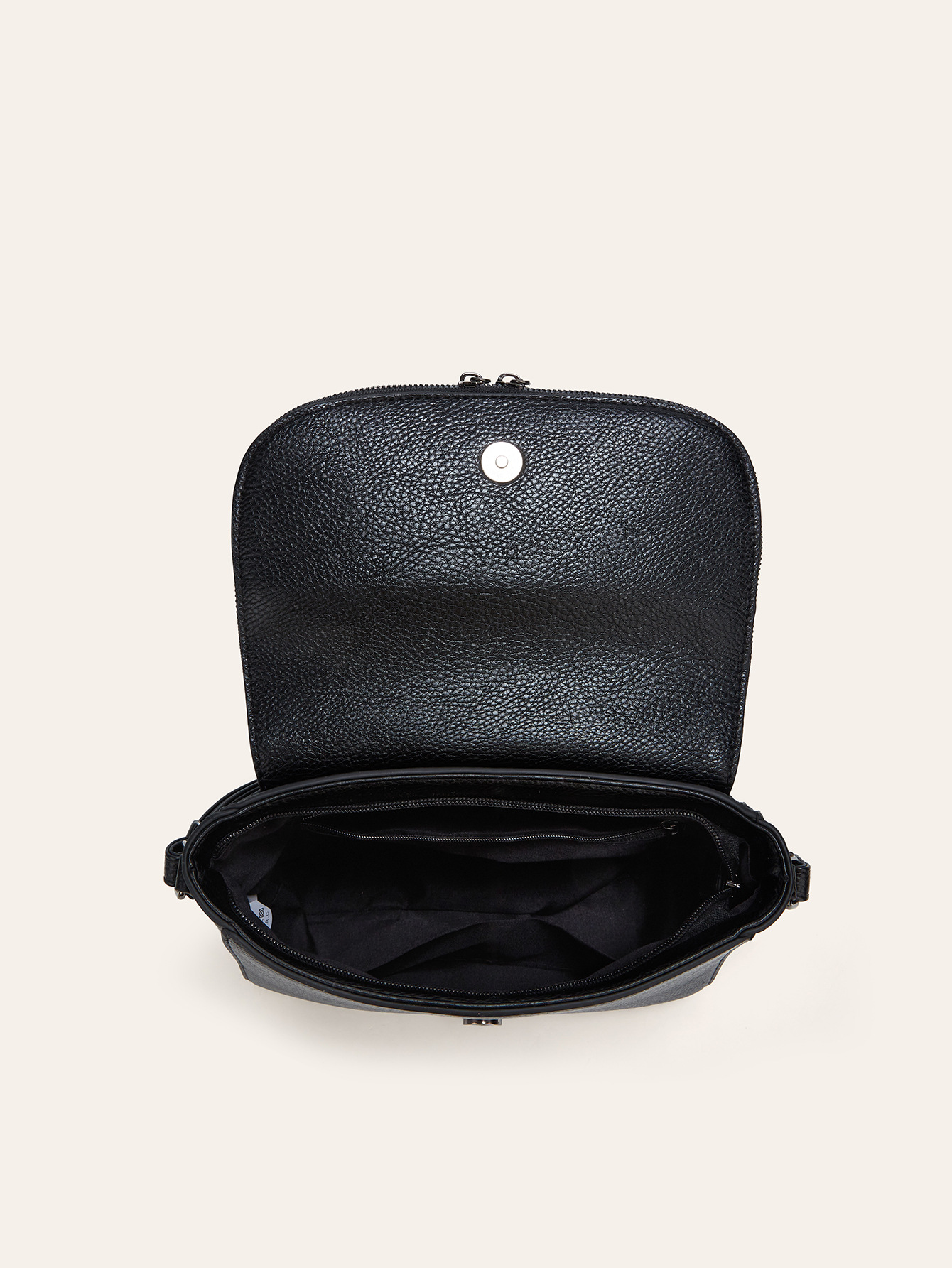 European And American-style Fashionable Flip-top Saddle Bag With Tassels - Image 16