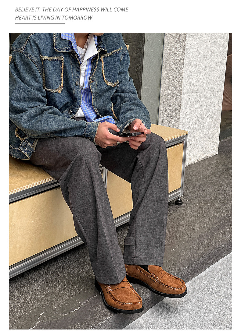 New Vintage Old Coin-style Loafers For Men - Image 8