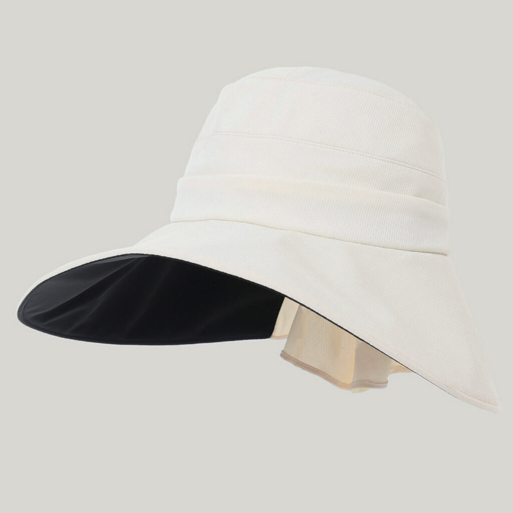 Cross-border Minimalist Light Board Vertical Stripe Wide-brimmed Sun Hat For Daily Outdoor Hiking And Climbing, Sun Protection Hat