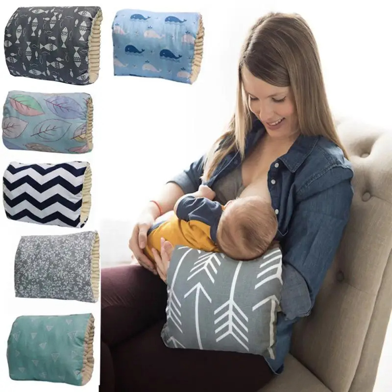 Adjustable Baby Cotton Nursing Arm Pillow Breastfeeding Washable Baby Infant Nursing Breastfeeding Pillow Cushion Arm Pad - Image 1