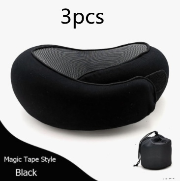Travel Neck Pillow Non-Deformed Airplane Pillow Travel Neck Cushion Durable U-Shaped Travel Memory Cotton Nap Neck Pillow - Image 28