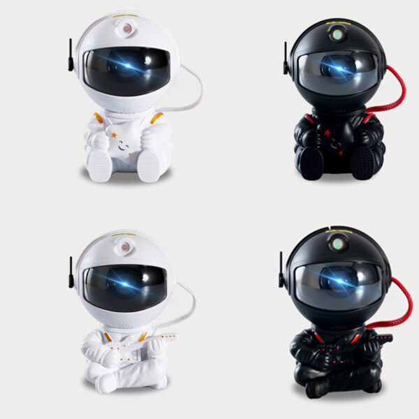 Mini Version Of Astronaut Star Projection Lamp Creative Gift Atmosphere Decorative Lamp Colorful Flowing Starry Night Light - Image 6