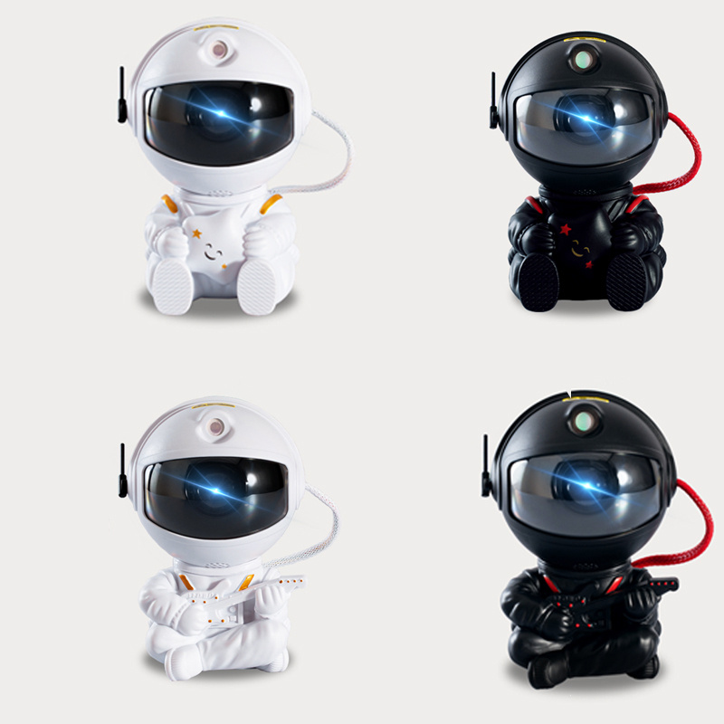 Mini Version Of Astronaut Star Projection Lamp Creative Gift Atmosphere Decorative Lamp Colorful Flowing Starry Night Light - Image 6