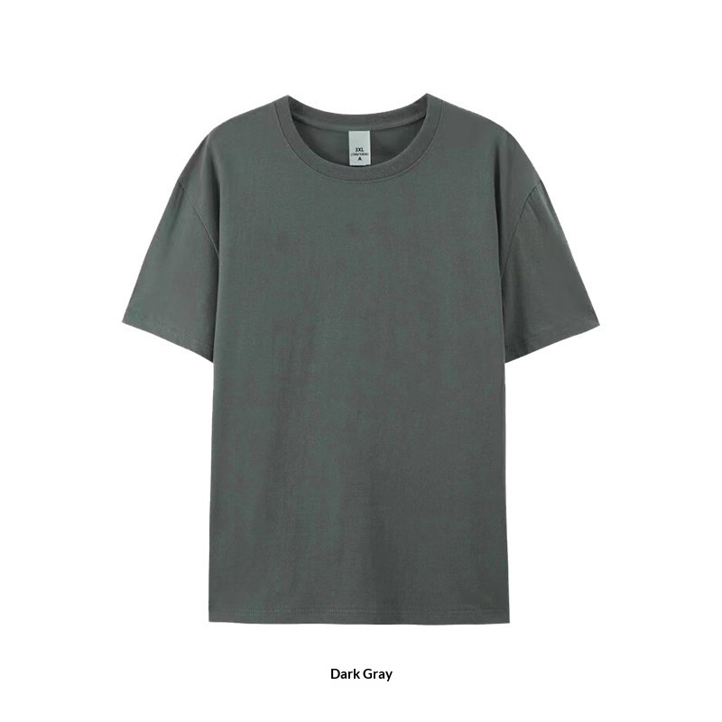 Summer European-size Drop-shoulder T-shirt - Image 54