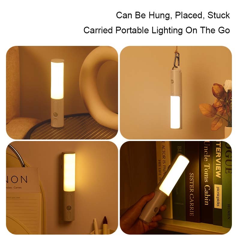New Style Smart Human Body Induction Motion Sensor LED Night Light For Home Bed Kitchen Cabinet Wardrobe Wall Lamp - Image 3