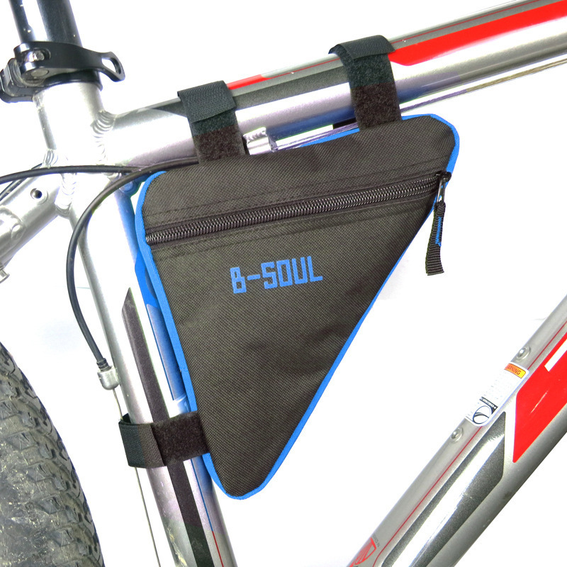 Saddle bag riding bicycle mountain bike bag triangle tool kit upper tube beam bag bicycle equipment accessories - Image 9