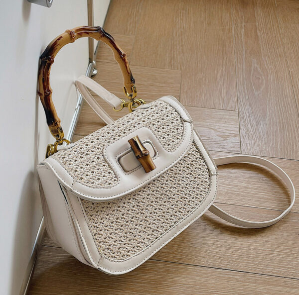 Fashion Messenger Bag Versatile Braided Handheld - Image 3