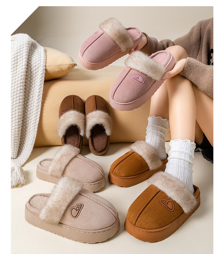 Influencer-style Cotton Slippers For Women