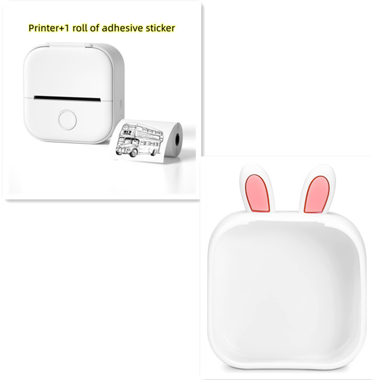 Portable Mini Thermal Label Printer Home Photo Printer Student Wrong Question Printer Bluetooth-compatible Mini Label Printer Price Tag - Image 75
