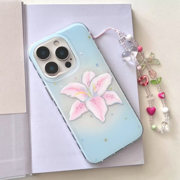 Minimalist Gilded-line Daffodil Phone Case Fresh And Stylish - Image 4