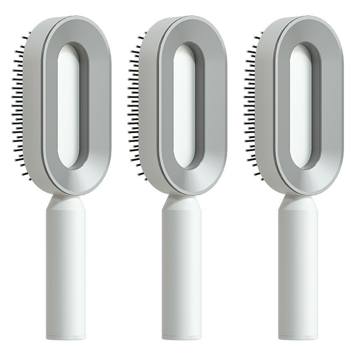 Self Cleaning Hair Brush For Women One-key Cleaning Hair Loss Airbag Massage Scalp Comb Anti-Static Hairbrush - Image 59