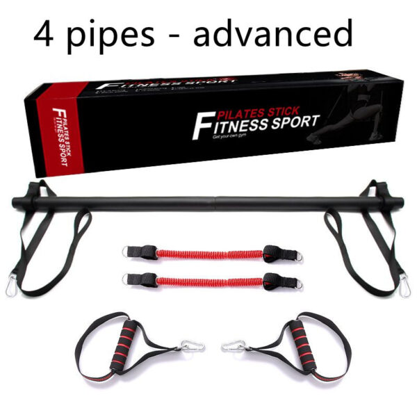 Pilates Bar Kit With Resistance Bands Portable Home Gym Workout Equipment Perfect Stretched Fusion Exercise Bar And Bands - Image 23