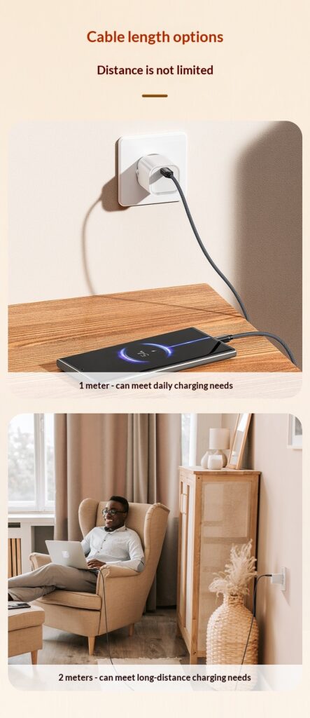Transparent Fast-charging Data Cable