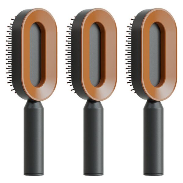Self Cleaning Hair Brush For Women One-key Cleaning Hair Loss Airbag Massage Scalp Comb Anti-Static Hairbrush - Image 58