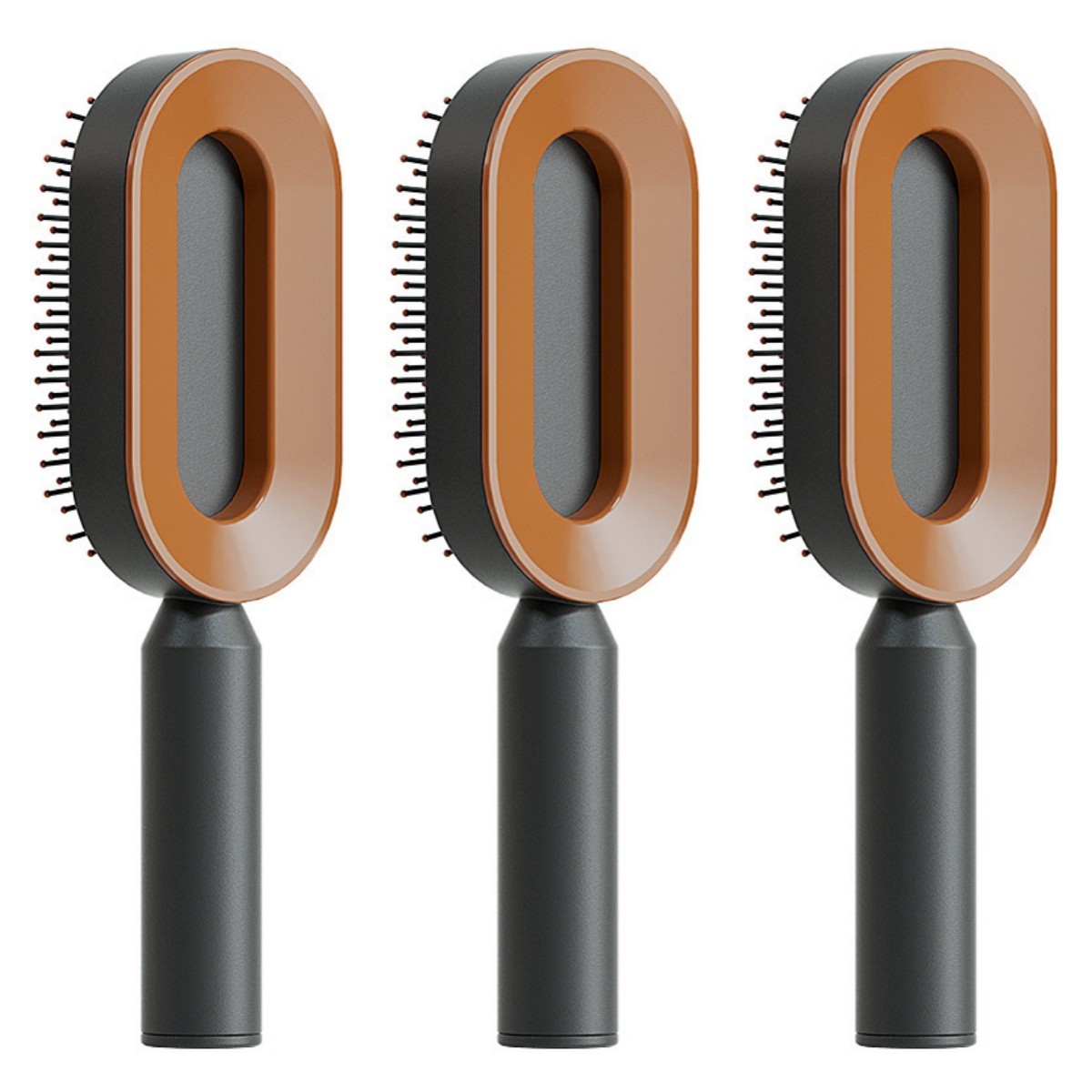 Self Cleaning Hair Brush For Women One-key Cleaning Hair Loss Airbag Massage Scalp Comb Anti-Static Hairbrush - Image 58