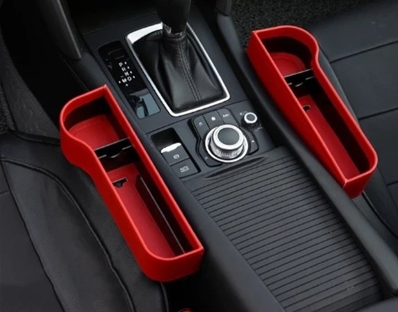 PU Car Organizer Seat Gap Storage Box Car Seat Side Slit for Wallet Phone Coins Cigarette Keys Cards Car Accessories - Image 31