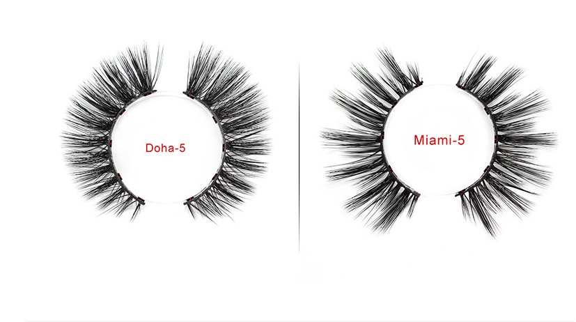 Natural Long Lasting Magnetic Liquid Eyeliner & Magnetic False Eyelashes & Tweezer Set Make up Set - Image 7