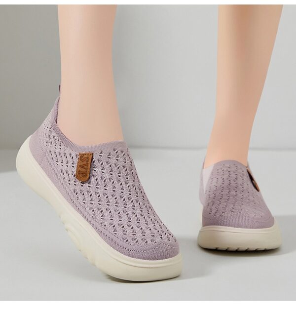 Versatile Spring Flyknit Breathable No-odor Casual Shoes - Image 23