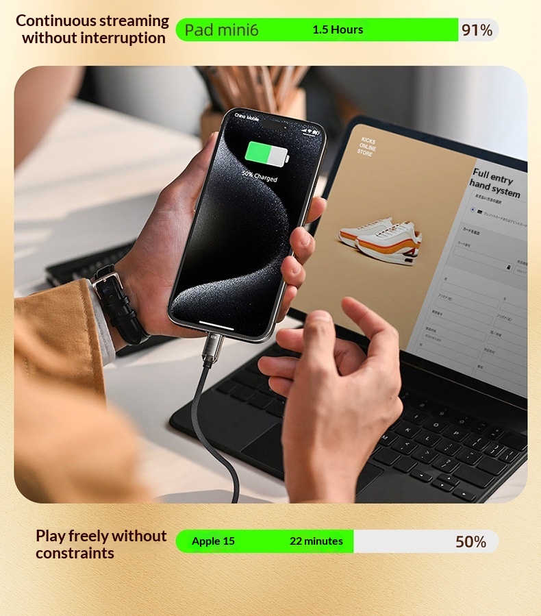 Transparent Fast-charging Data Cable - Image 14