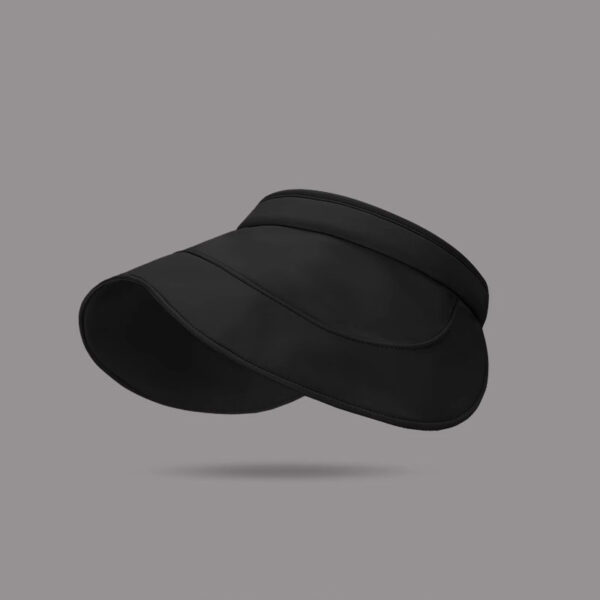 Simple Solid-color Open-top Sun Hat, With Perforated Ventilation And Wide Brim For Sun Protection, Suitable For Outdoor Activities And Daily Commuting. - Image 8