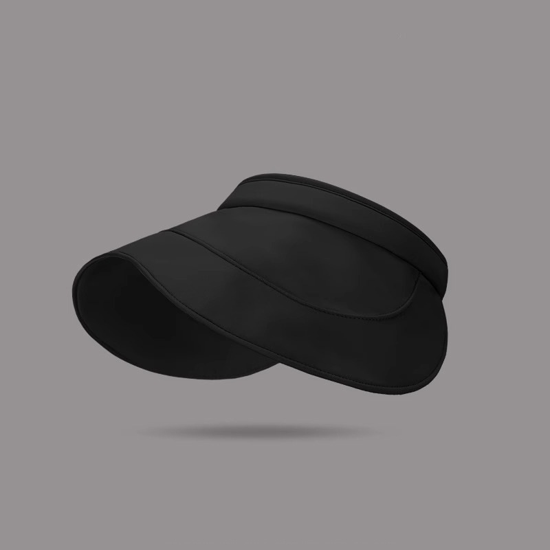 Simple Solid-color Open-top Sun Hat, With Perforated Ventilation And Wide Brim For Sun Protection, Suitable For Outdoor Activities And Daily Commuting. - Image 6