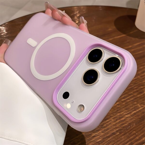 Suitable For 17 Pro Max Phone Case  Jelly Magnetic Two in one Frosted Simple Drop proof - Image 81