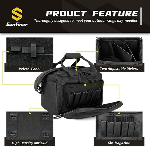 Sunfiner Multi-Function Tactical Range Bag With Magazine Gear - Image 7