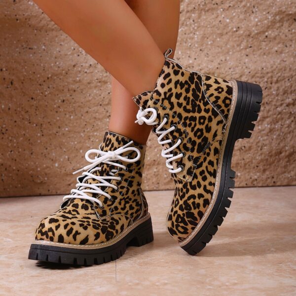 AutumnWinter New Style European And American-Style Low-Cut Ankle Boots Fashionable - Image 2