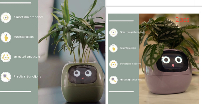 Smart Planter Endless Fun Over 49 Rich Expressions 7 Smart Sensors And AI Chips Make Raising Plants Easy And Fun - Image 39