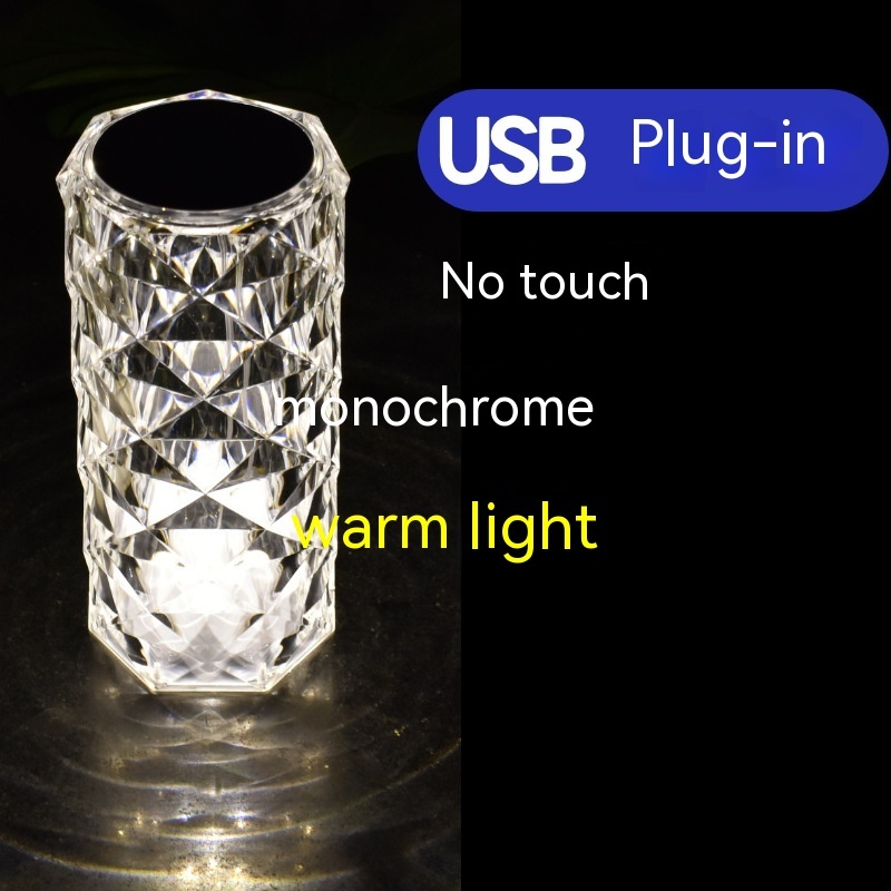 Crystal Rose Lamp Atmosphere Creative Led Table Lamp - Image 17