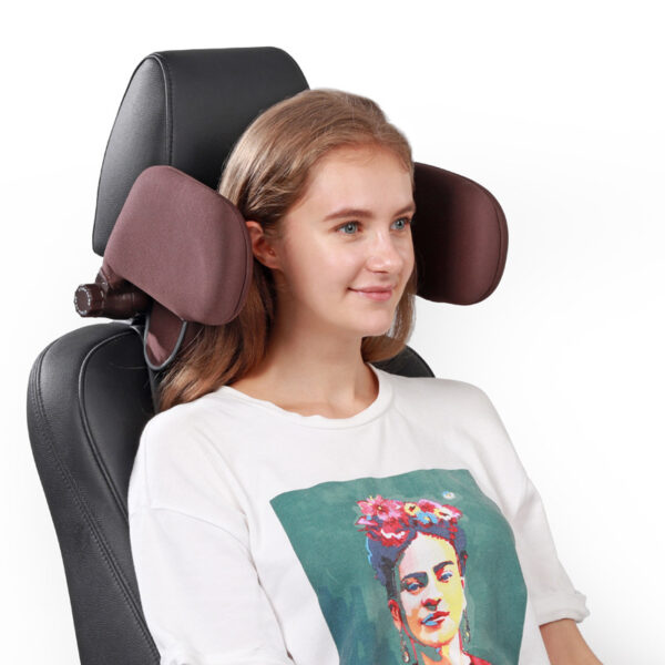 Car Seat Headrest Pillow Travel Rest Neck Pillow Support Solution For Kids Pillow And Adults Auto Seat Head Cushion Car Pillow - Image 7