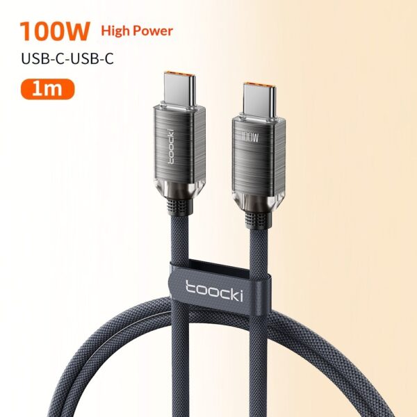 Transparent Fast-charging Data Cable - Image 3