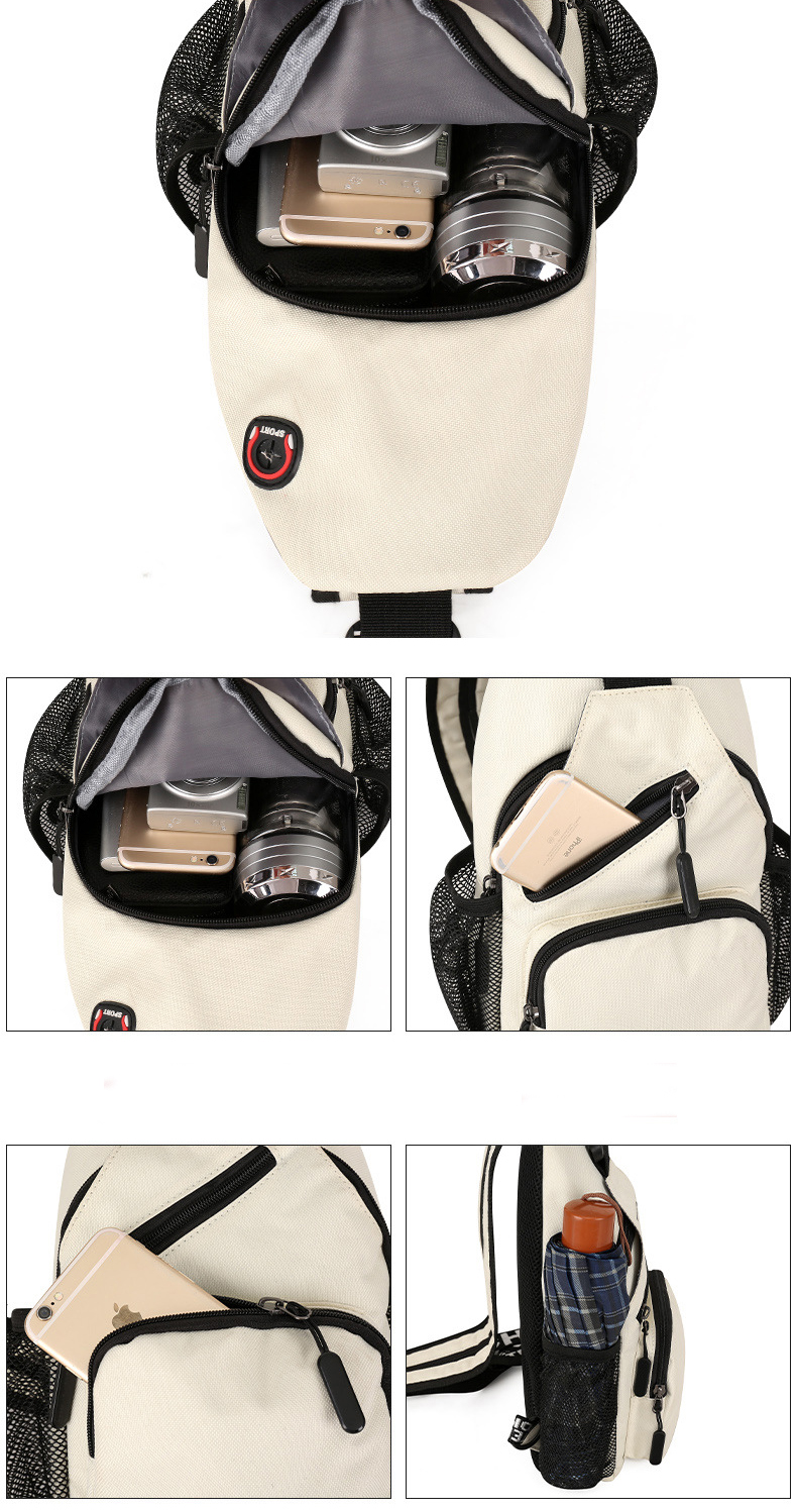 Hot Sports Chest Bags Women Backpack Multifunctional Shoulder Bag - Image 18