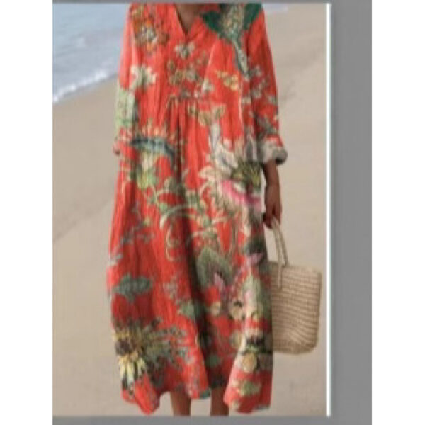 European And American Style Shirt Dress For Women - Image 3