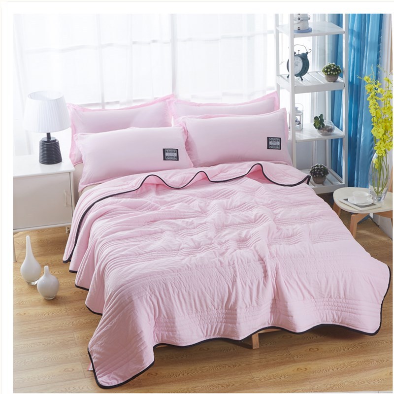 Cooling Blankets Pure Color Summer Quilt Plain Summer Cool Quilt Compressible Air-conditioning Quilt Quilt Blanket - Image 6